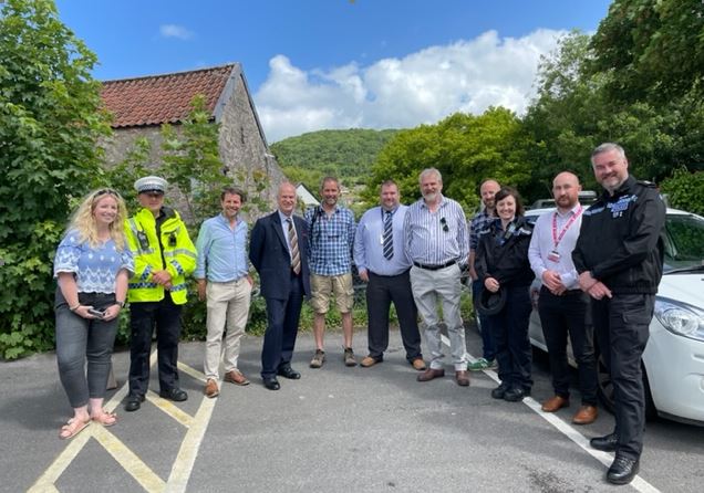 Pcc Visits Cheddar And North Somerset On Engagement Days 